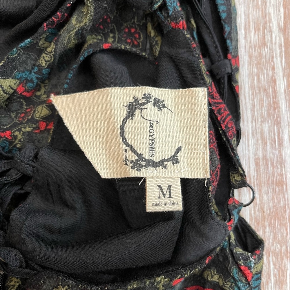 Green Patterned Romper - image 4